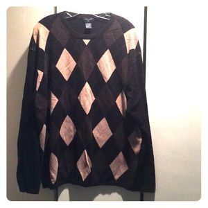 Men’s dockers argyle crew sweater